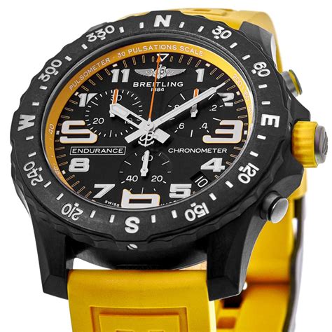 breitling yellow strap|Meer.